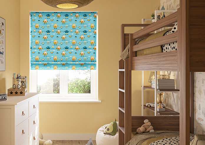 Sparky Squad, Electric - Roman Blind - Image 3